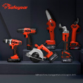 12V Durable Double Battery Cordless Drill cordless Power Tools set bit electric screwdrivers